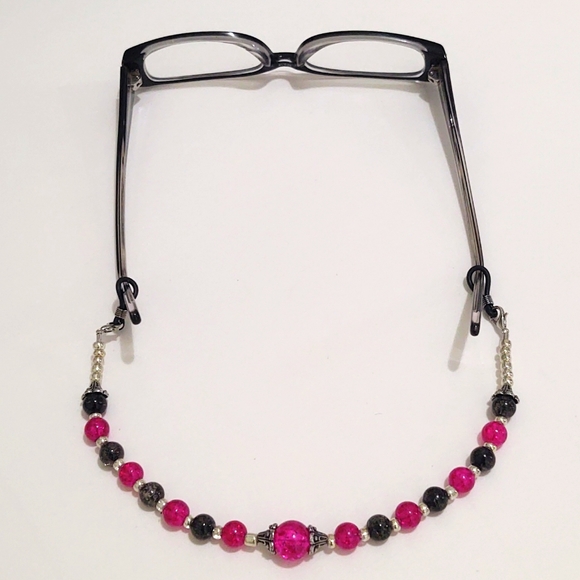 Beaded Glass Eyewear Chain | Handcrafted | Women's - Picture 1 of 5